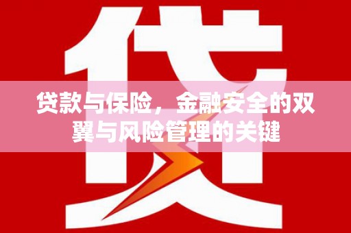 连江贷款与保险，金融安全的双翼与风险管理的关键