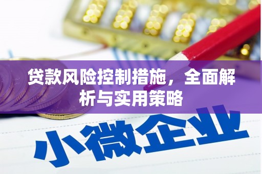 连江贷款风险控制措施，全面解析与实用策略