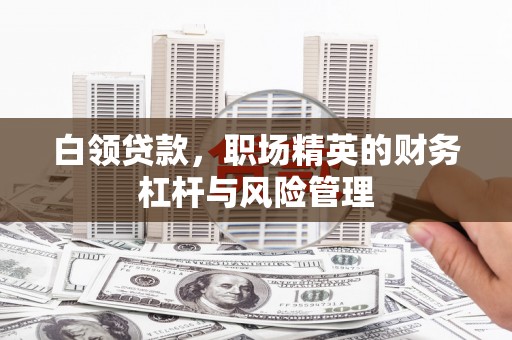 连江白领贷款，职场精英的财务杠杆与风险管理