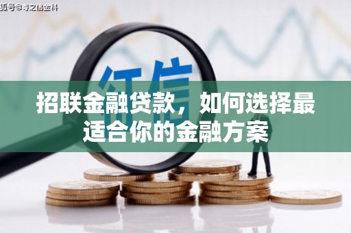 连江招联金融贷款，如何选择最适合你的金融方案