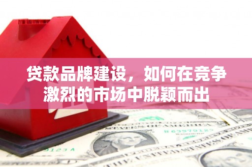 连江贷款品牌建设，如何在竞争激烈的市场中脱颖而出