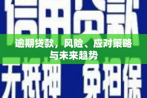 连江逾期贷款，风险、应对策略与未来趋势