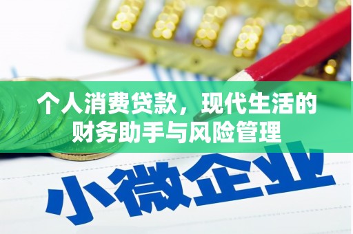 连江个人消费贷款，现代生活的财务助手与风险管理