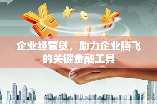 连江企业经营贷，助力企业腾飞的关键金融工具