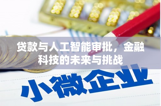 连江贷款与人工智能审批，金融科技的未来与挑战