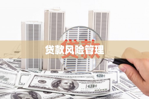 连江贷款风险管理