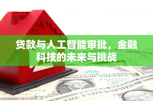 连江贷款与人工智能审批，金融科技的未来与挑战
