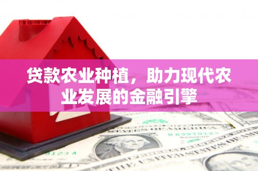 连江贷款农业种植，助力现代农业发展的金融引擎