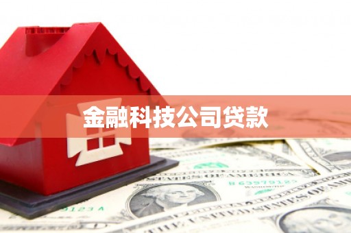 连江金融科技公司贷款