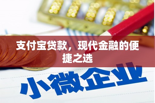 连江支付宝贷款，现代金融的便捷之选