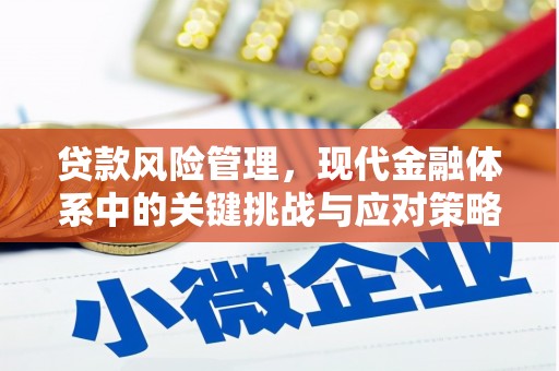 连江贷款风险管理，现代金融体系中的关键挑战与应对策略