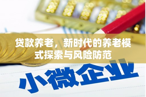 连江贷款养老，新时代的养老模式探索与风险防范